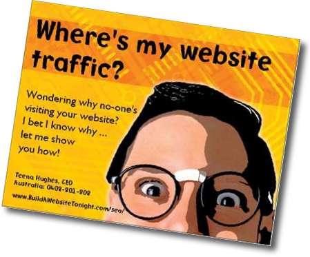 Where's my website traffic? Using search engine optimisation to find customers